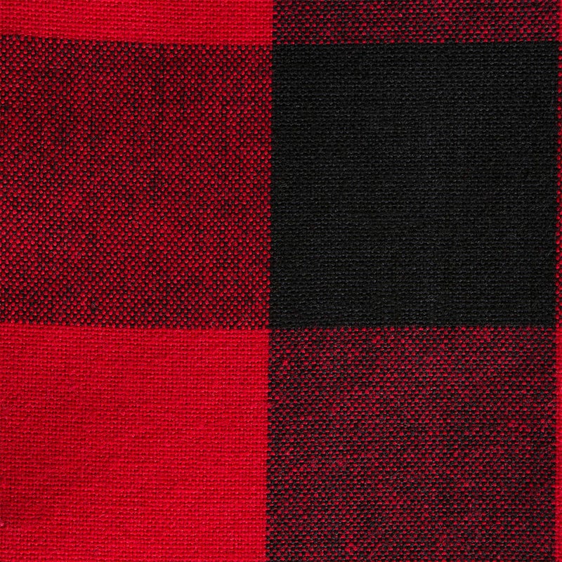 DII Buffalo Check Kitchen Collection, Classic Farmhouse Dishtowel Set, 20x30, Red & Black, 3 Piece - Image 3